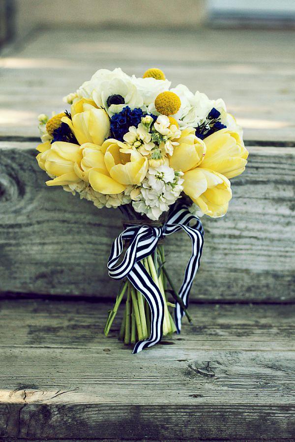 Hochzeit - Yellow Bridal Bouquets