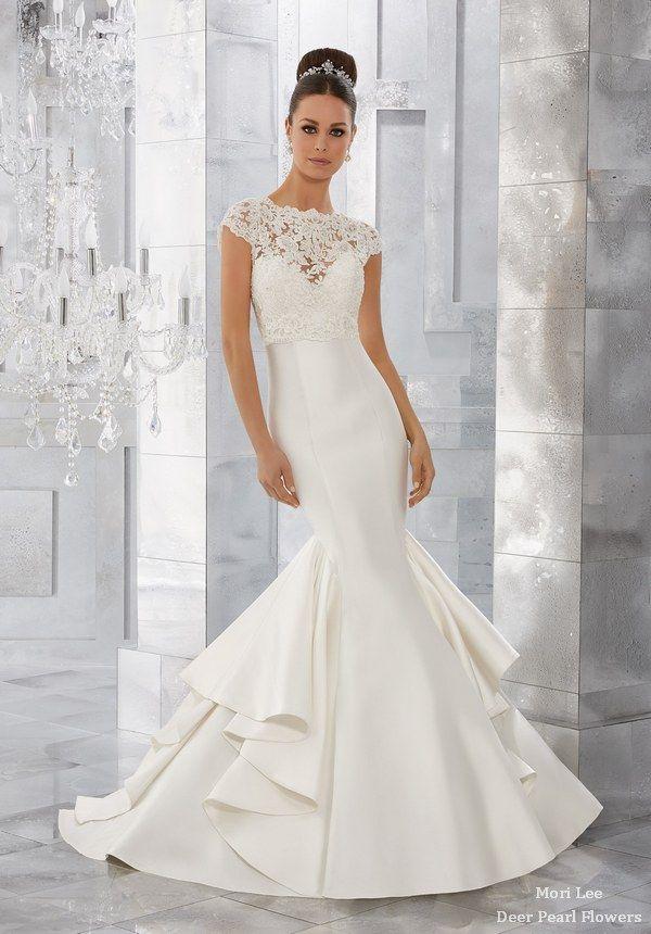 Hochzeit - Blu Wedding Dresses 5563-2-1 From MoriLee