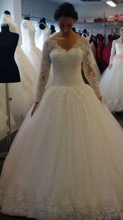 زفاف - Long Sleeve Wedding Dresses