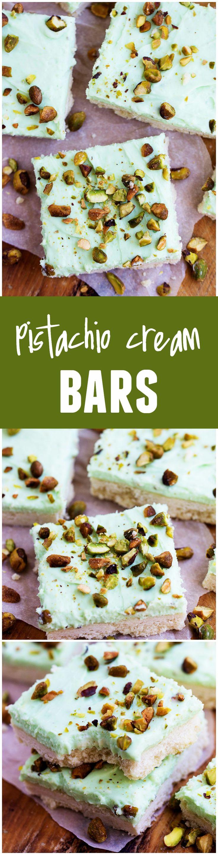 Wedding - Pistachio Cream Bars
