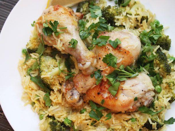 زفاف - Chicken And Rice With Broccoli