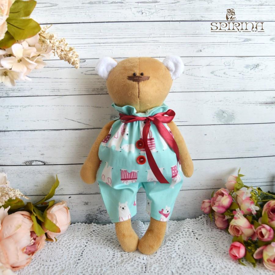 Wedding - Bear - Plush Bear - Stuffed bear - Teddy bear - Art doll - Baby bear - Plushie bear - BEAR toy - bear doll - soft bear