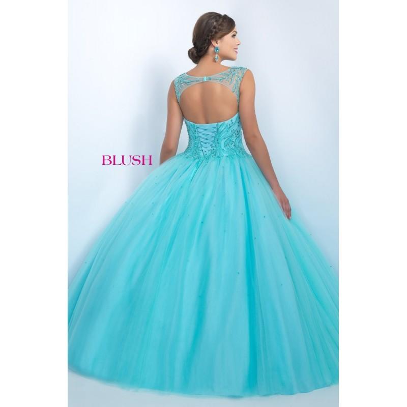 Hochzeit - Blush Prom Style Q158 -  Designer Wedding Dresses