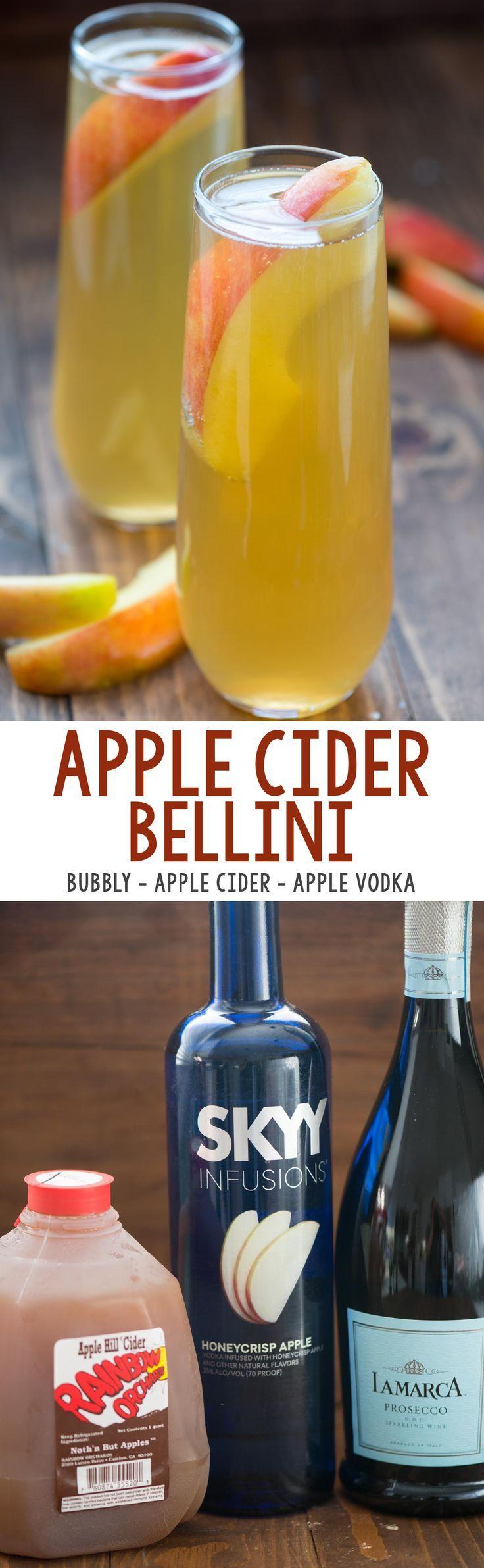 Hochzeit - Apple Cider Bellini