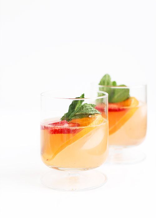 Wedding - Minty Moscato Cocktail