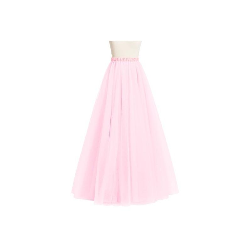 Mariage - Candy_pink Azazie Odette - Floor Length Tulle And Charmeuse Dress - Charming Bridesmaids Store