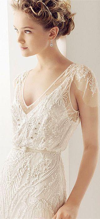 زفاف - 25 Vintage Wedding Dresses Ideas