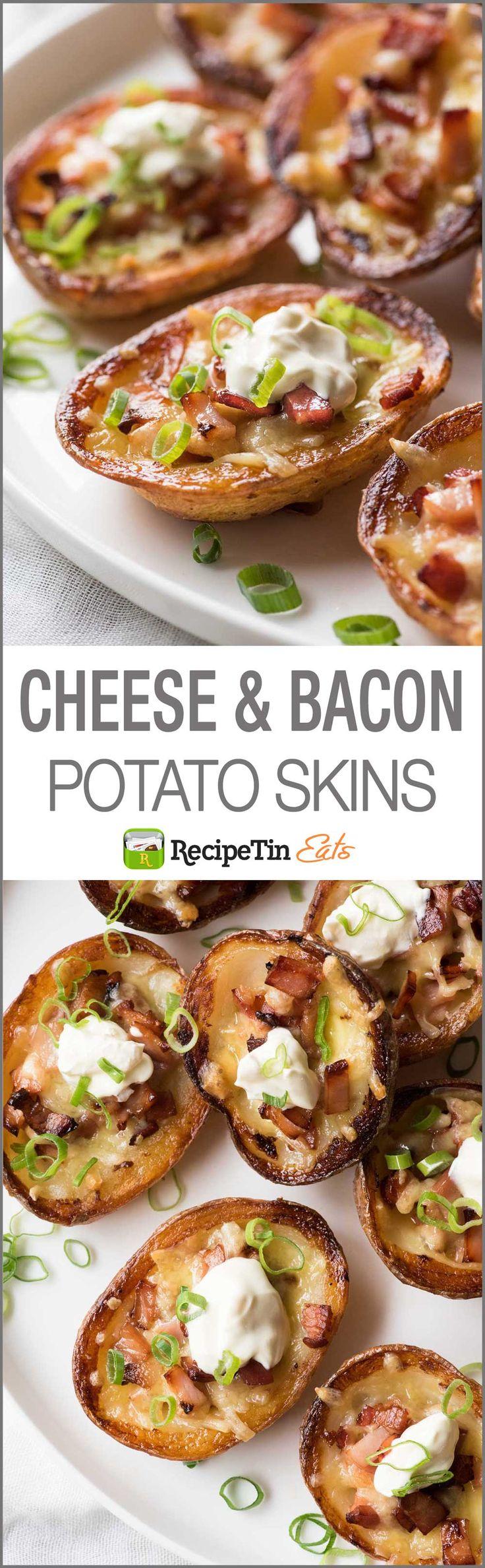 زفاف - Cheese And Bacon Potato Skins