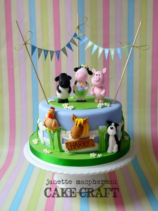 زفاف - 1st Birthday Farm Animals