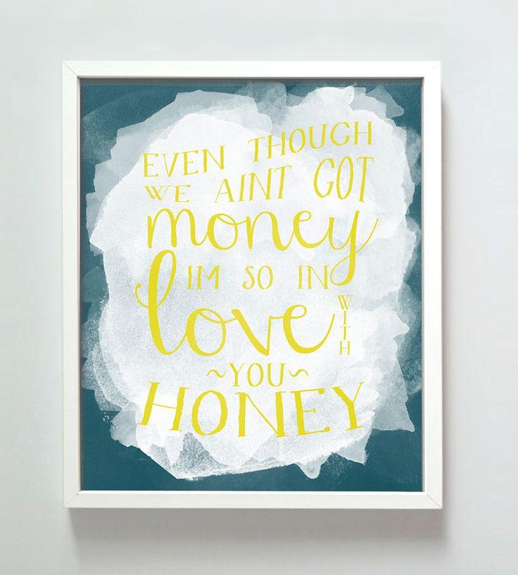 Hochzeit - Ain't Got Money Art Print