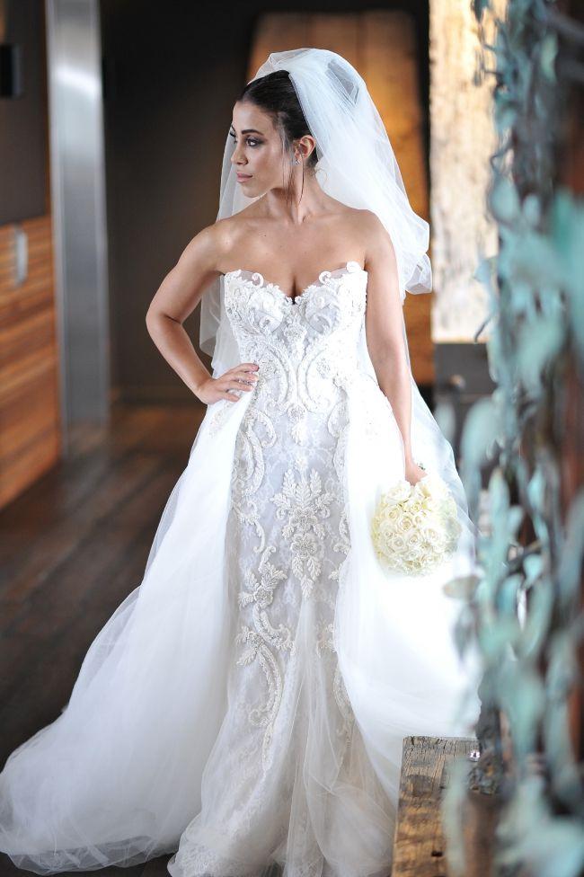 Wedding - Steven Khalil, Custom Made, Size 6 Wedding Dress