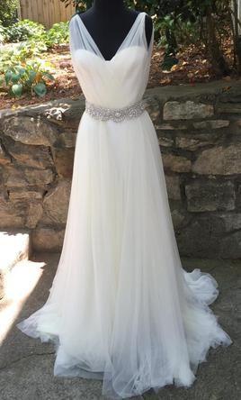 Wedding - Romona Keveza E1303, $500 Size: 8 
