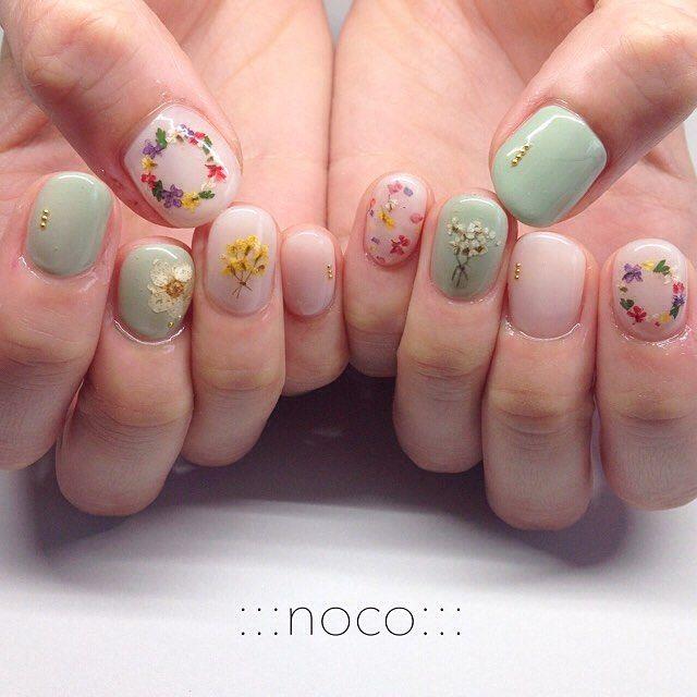 Mariage - Floral Nails