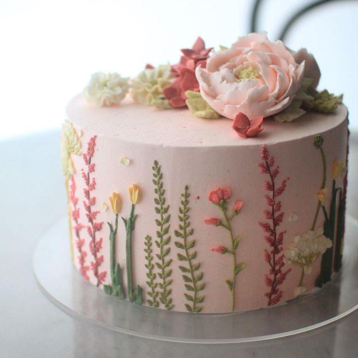 Hochzeit - The Latest Cake Trend Is Unbelievably Stunning