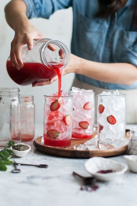Mariage - Strawberry Mint & Hibiscus Iced Tea