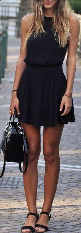 زفاف - Mini Dress With Flat Sandals 