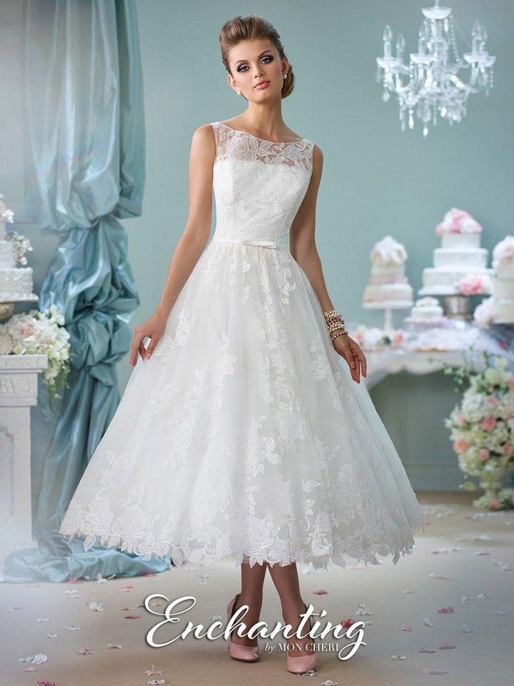 Hochzeit - Mon Cheri, Enchanting, Size 8 Wedding Dress