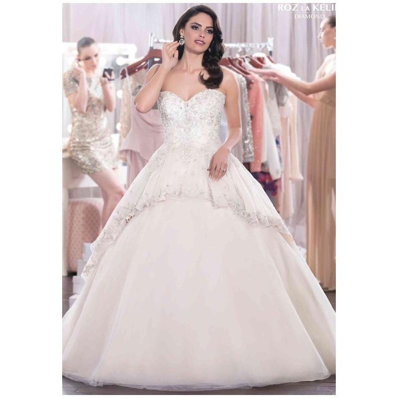 زفاف - Roz la Kelin - Diamond Collection Astor 5750T Set - Charming Custom-made Dresses