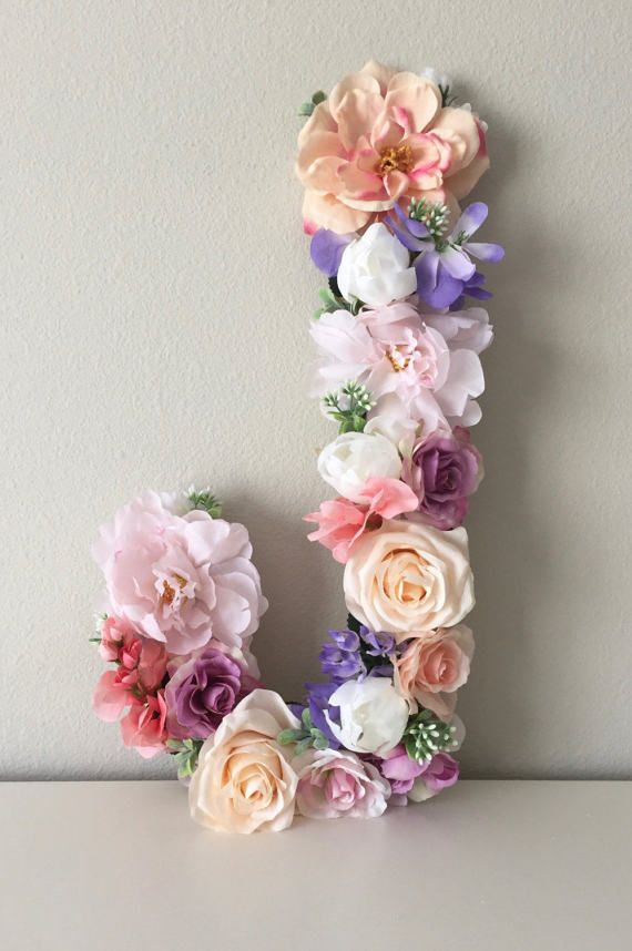 Свадьба - LARGE Floral Letter, Boho Flower Letter, Boho Wall Art, Boho Baby Shower, Boho Bridal Shower, Boho Wedding, Boho Bachelorette Party