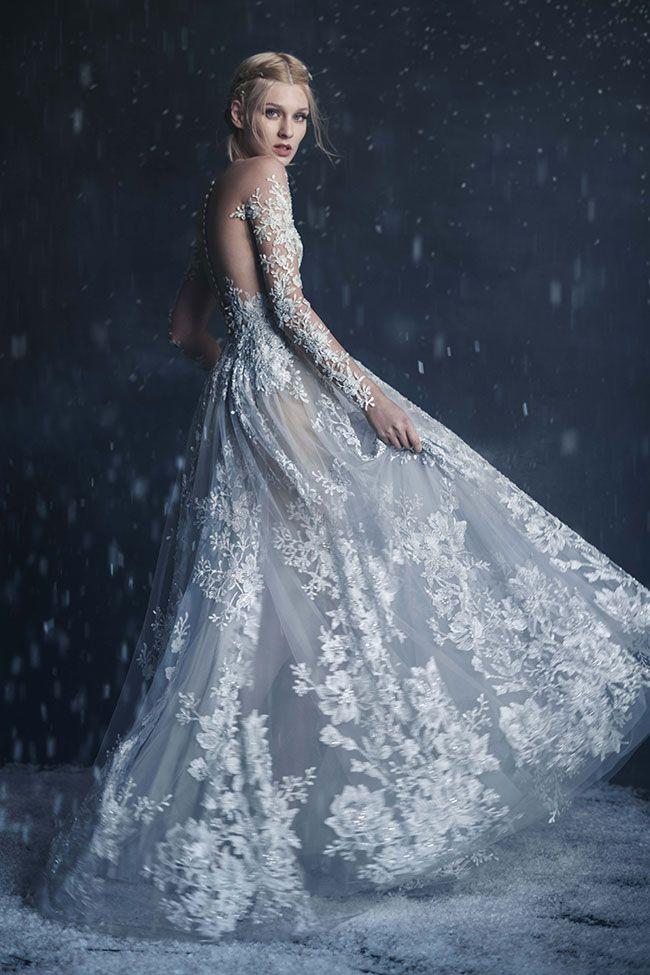 Mariage - Paolo Sebastian 2016 Winter Couture Wedding Dress