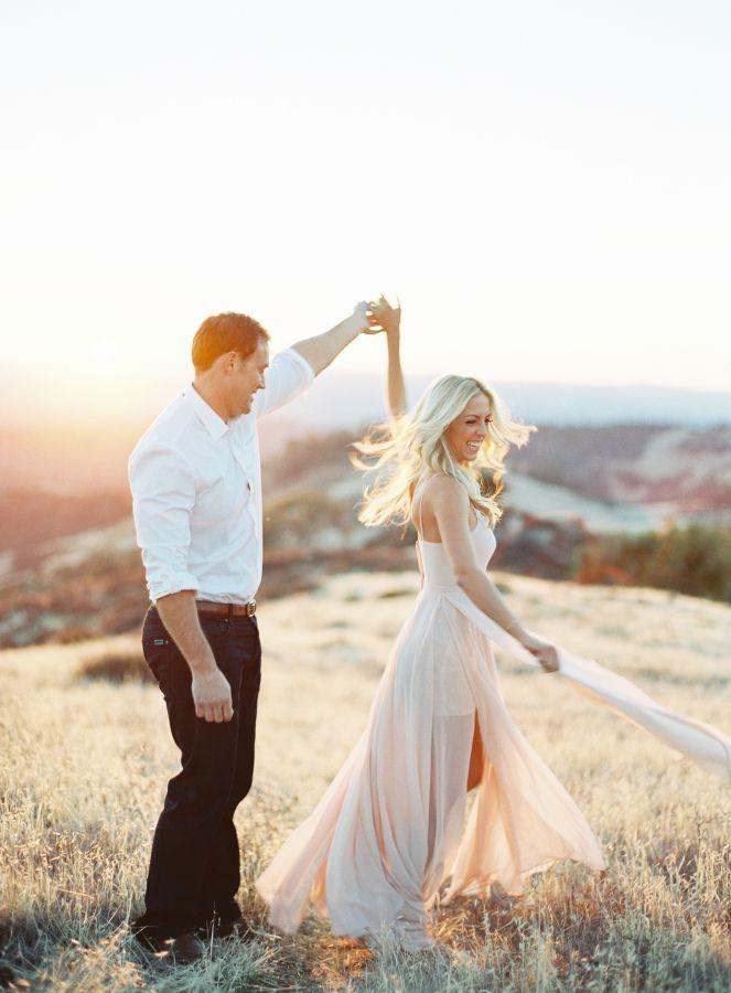 Mariage - California Wine Country Engagement Shoot