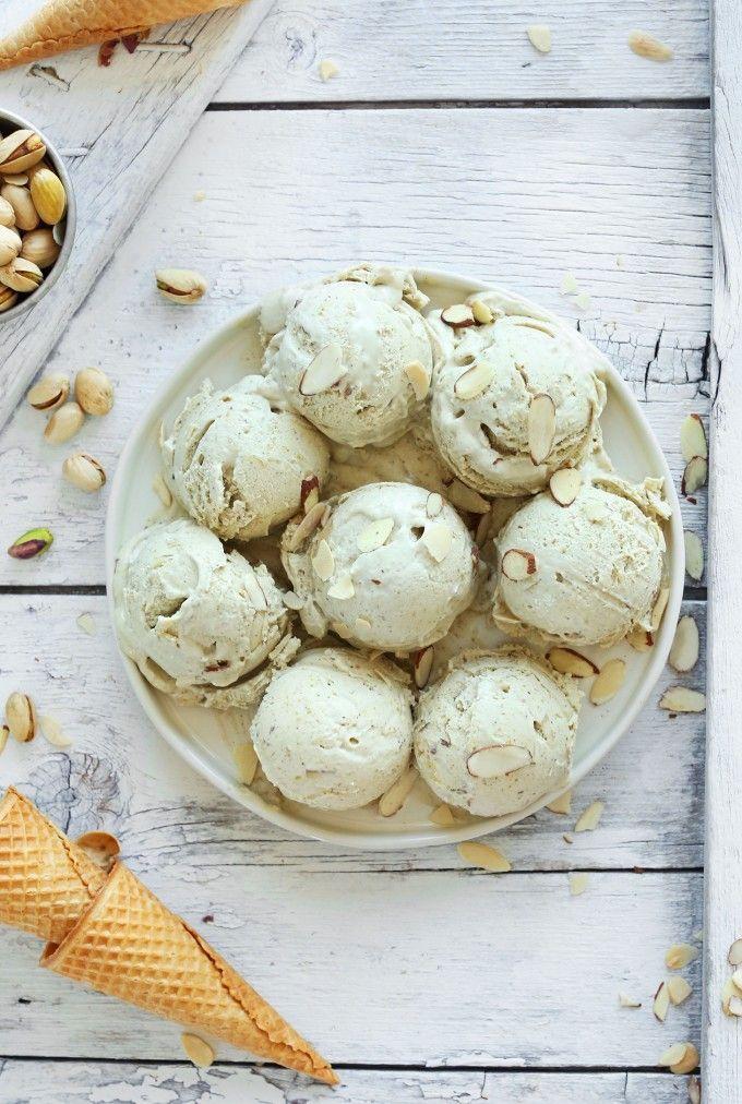 Wedding - Almond Pistachio Ice Cream