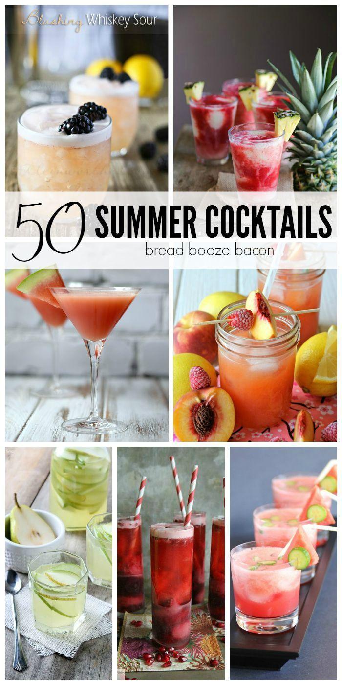 Hochzeit - 50 Summer Cocktails