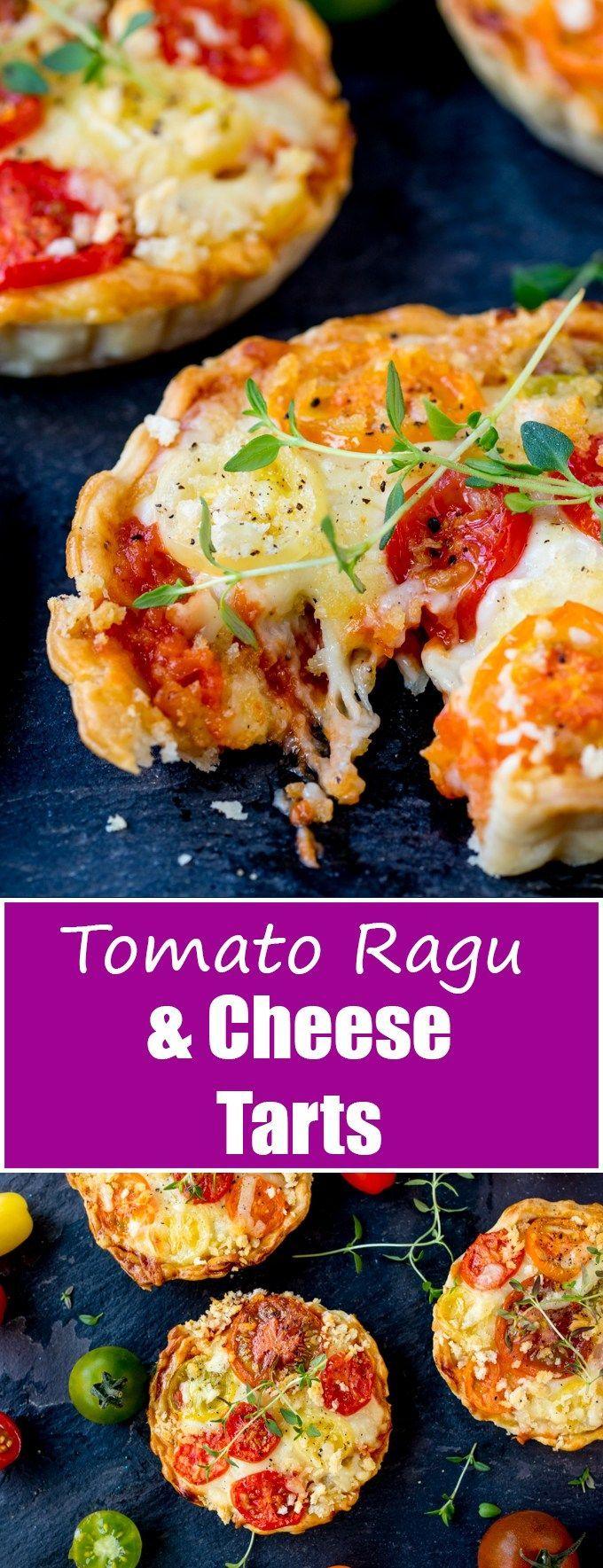 Hochzeit - Cheese And Tomato Tarts (Not Quiche!!)