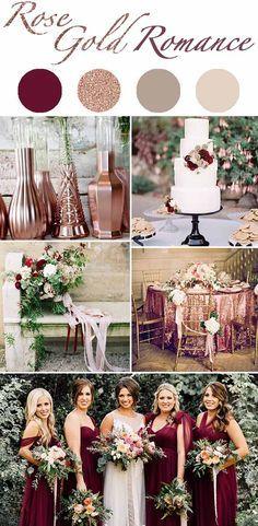 Wedding - 5 Winter Wedding Color Schemes So Good They’ll Give You The Chills