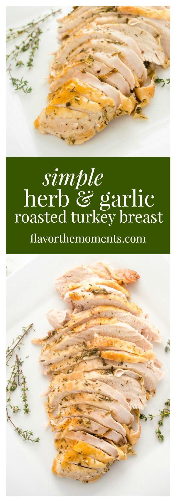 زفاف - Simple Herb And Garlic Roasted Turkey Breast