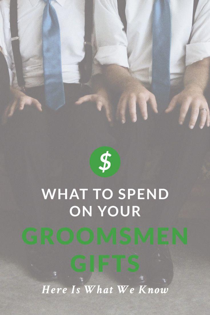 Wedding - HOW MUCH DO I SPEND ON GROOMSMEN GIFTS? What Our Data Tells Us