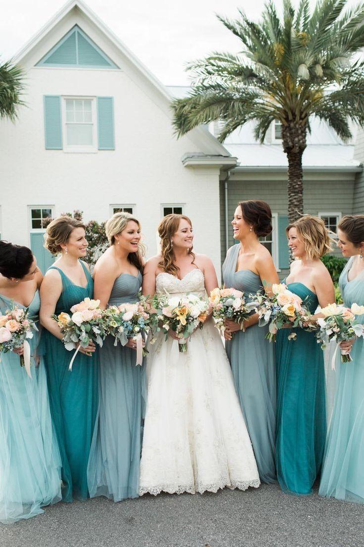 Mariage - Turquoise Coastal-Inspired Wedding At Atlantic Beach Country Club In Atlantic Beach, FL
