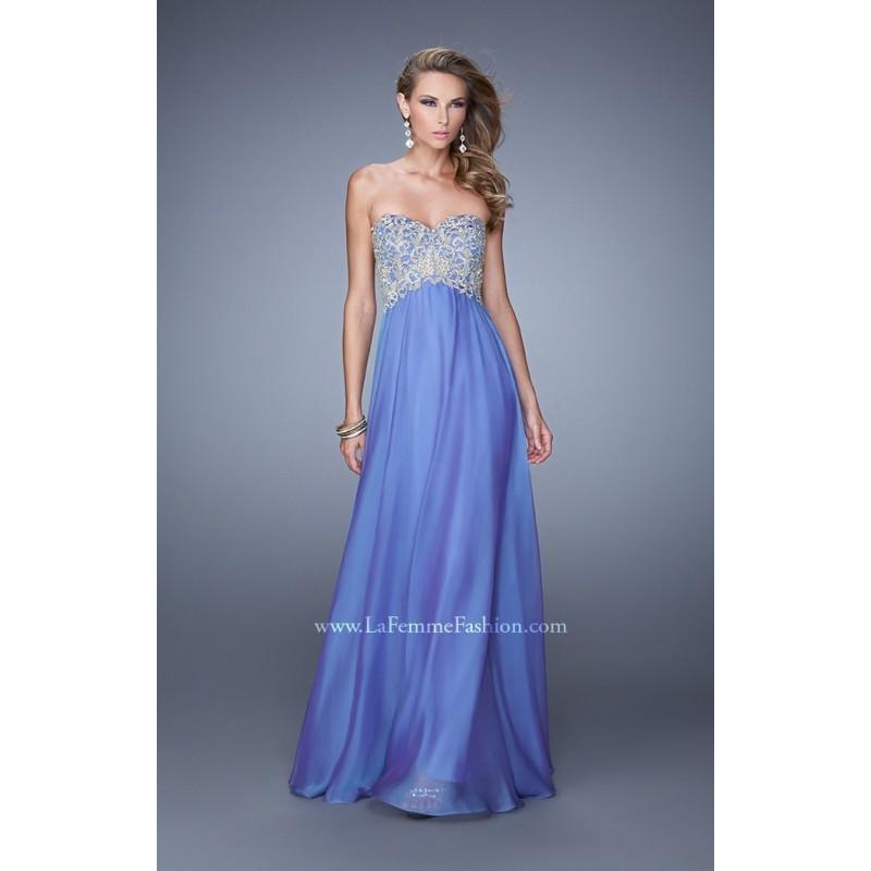 Hochzeit - Coral La Femme 21289 - Chiffon Dress - Customize Your Prom Dress