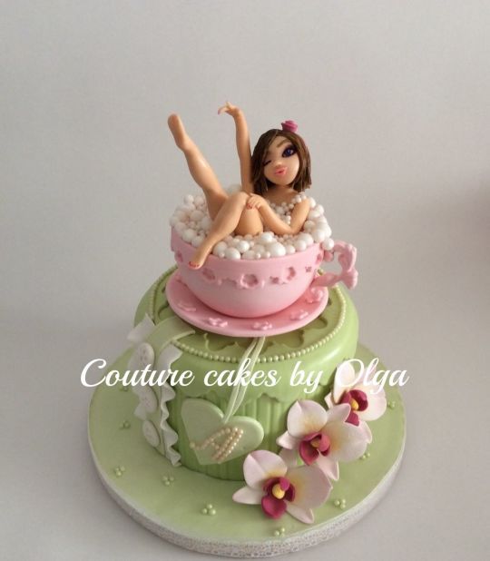 Wedding - BD Cake ,,lady In A Cup,,