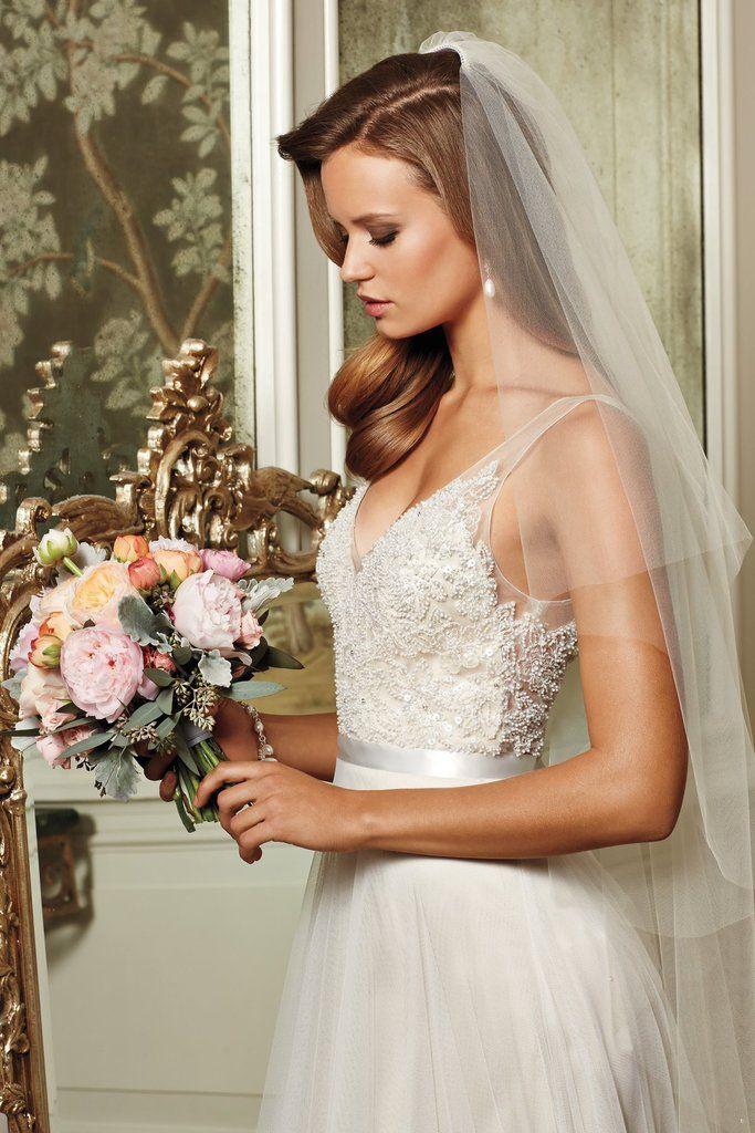 زفاف - Wtoo By Watters Persiphone 13614 Tulle A-Line Sleeveless Wedding Gown