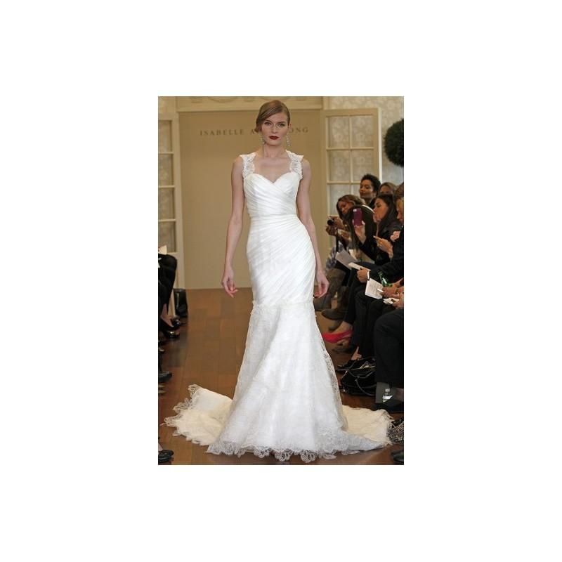 Wedding - Isabelle Armstrong Fall 2015 Dress 4 - Sweetheart Full Length White Isabelle Armstrong Fall 2015 Fit and Flare - Nonmiss One Wedding Store