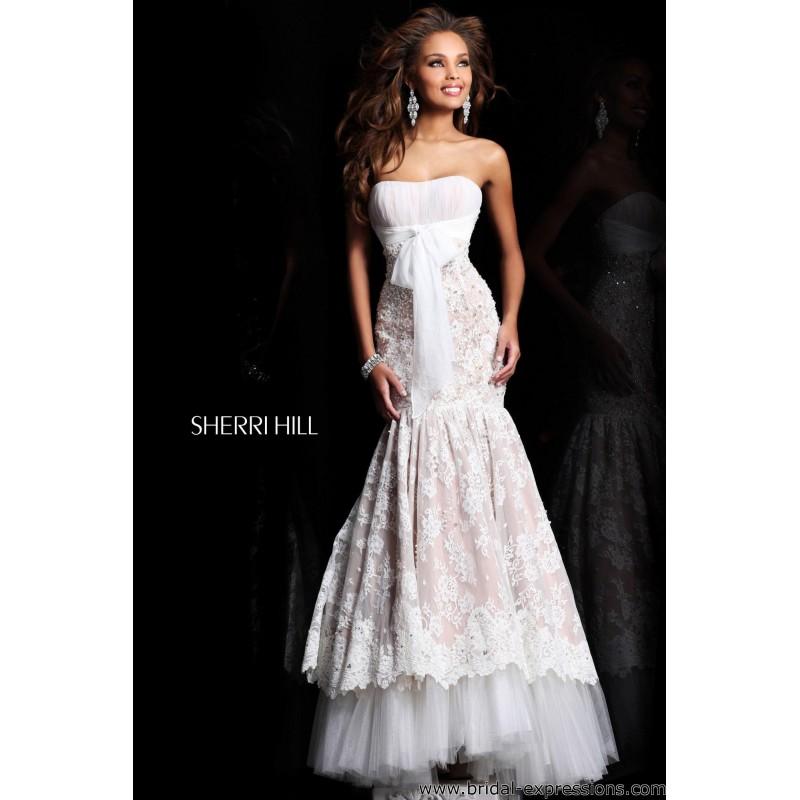 Mariage - Sherri Hill 21010 Lace Mermaid Prom Dress - Crazy Sale Bridal Dresses