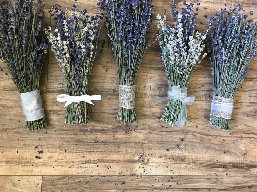 Wedding - Beautiful & Fragrant Lavender Bouquets