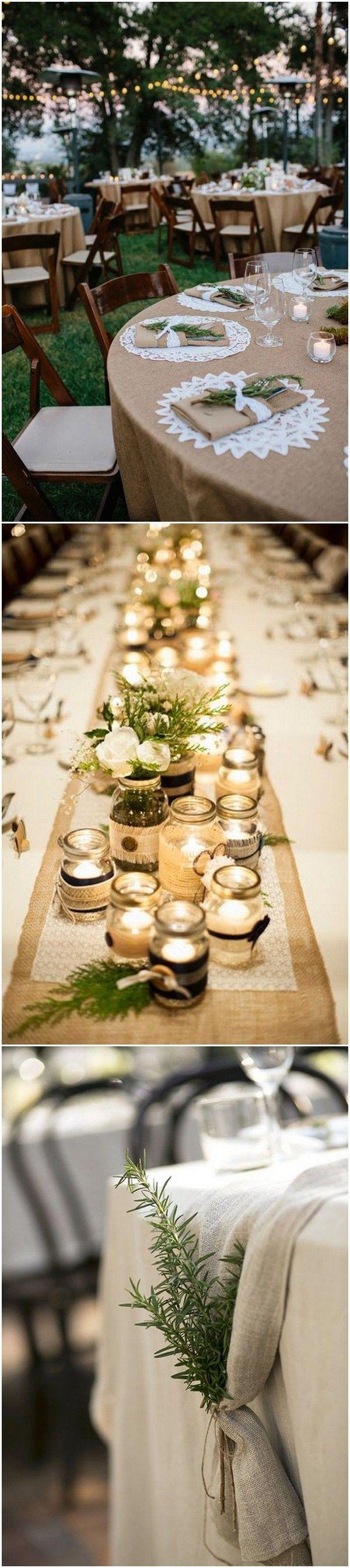 Mariage - 20 Brilliant Wedding Table Decoration Ideas - Page 2 Of 2