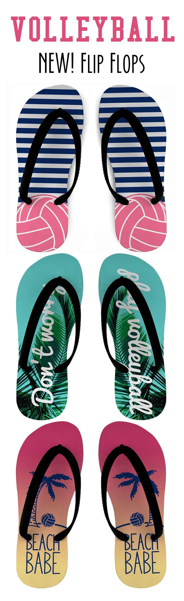 زفاف - Volleyball Flip Flops