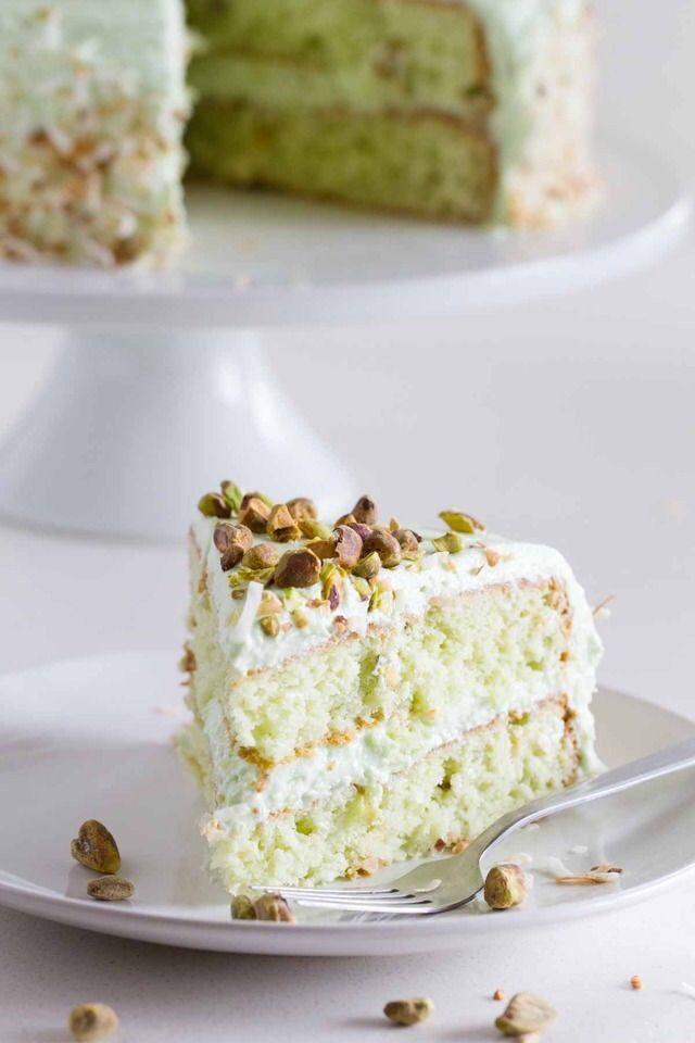 Mariage - Coconut And Pistachio Pudding Cake