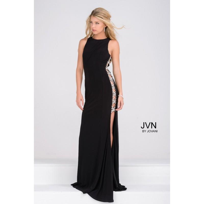 زفاف - Jovani JVN47769 Prom Dress - JVN by Jovani Prom Long Jewel Fitted Dress - 2017 New Wedding Dresses