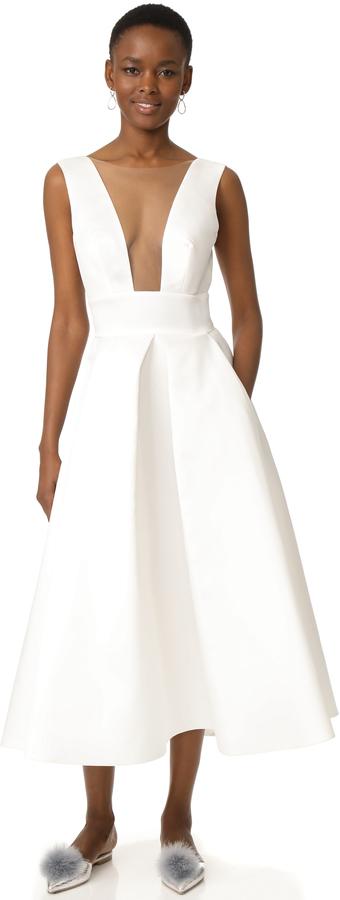 Wedding - Monique Lhuillier Tea Length Gown