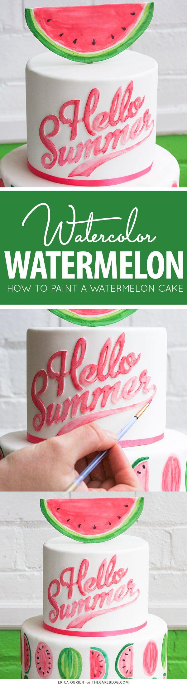 Hochzeit - Watermelon Cake