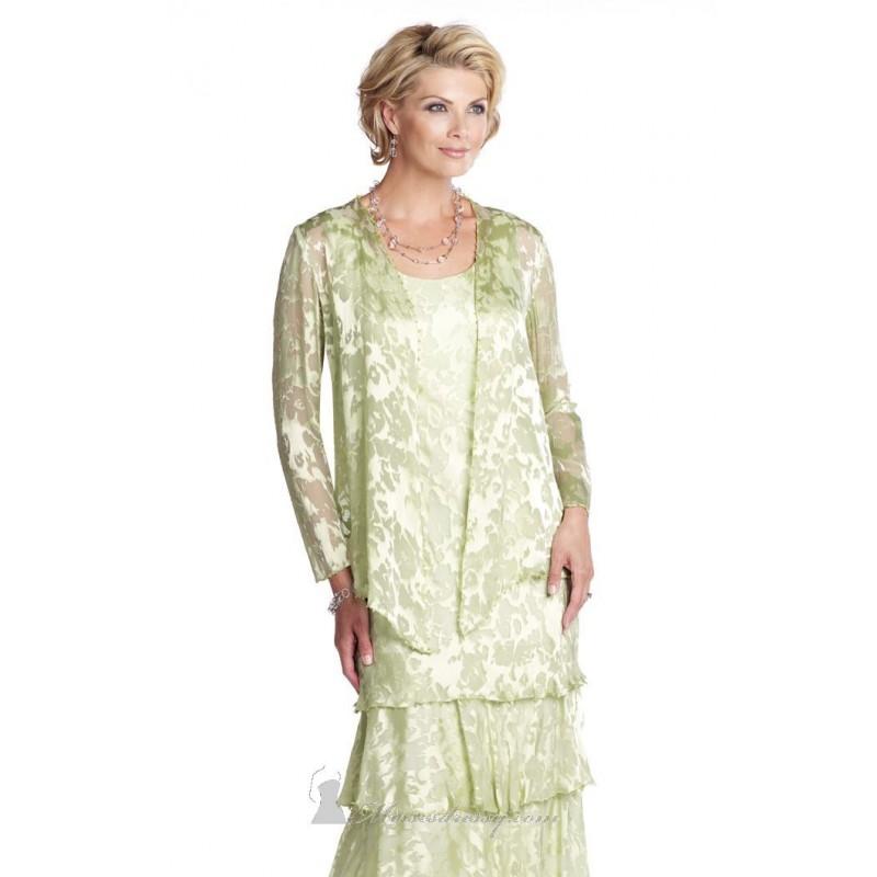Hochzeit - Beaded Layered Dress by Capri by Mon Cheri CP11477 - Bonny Evening Dresses Online 