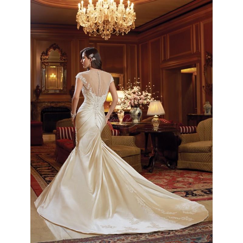 Hochzeit - Sophia Tolli Bridal Spring 2014 - Y11409 Lysa - Elegant Wedding Dresses