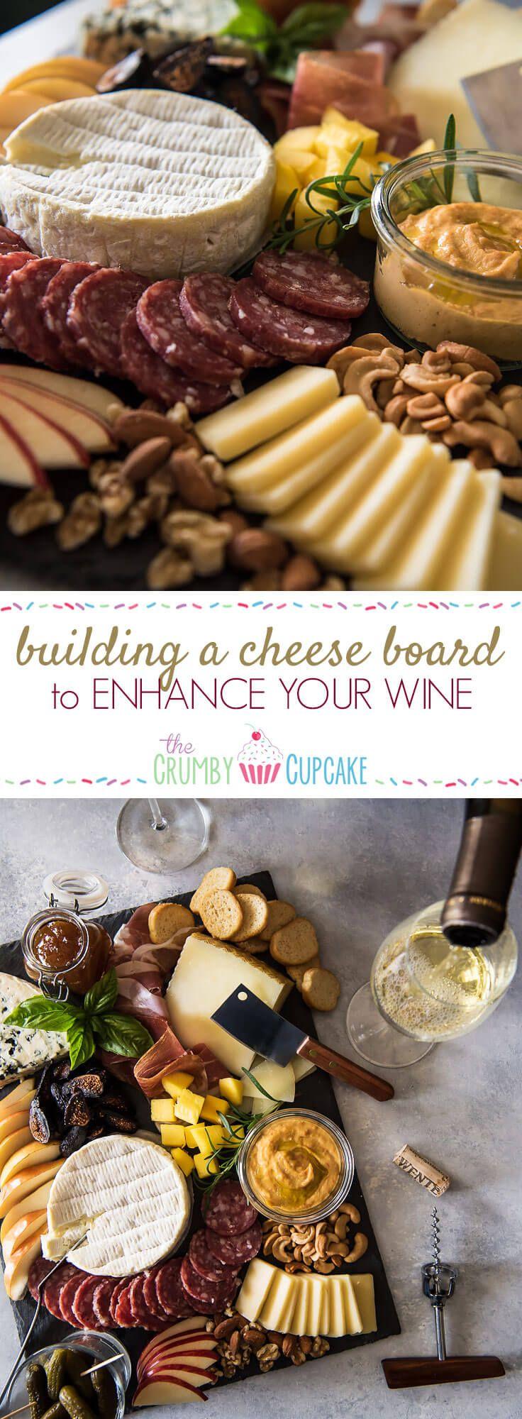 Hochzeit - How To Build A Cheese Board To Enhance Your Wine