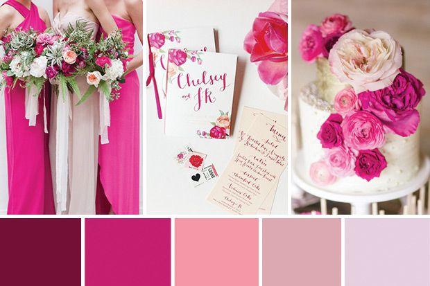 Hochzeit - Inspired By Valentine's Day - Pretty Pink Wedding Inspiration
