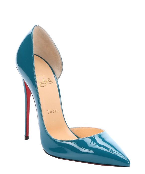 Mariage - Christian Louboutin Curacao Patent Leather Half D