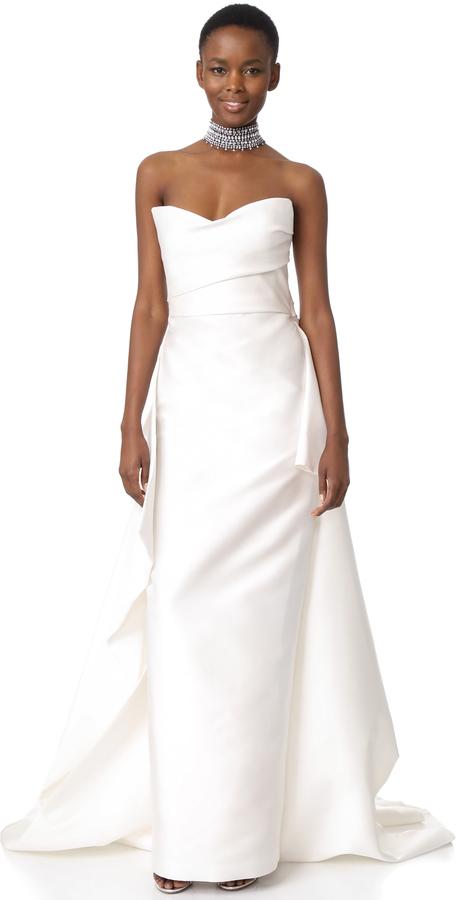 Wedding - Monique Lhuillier Column Gown